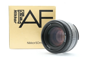 Nikon AF NIKKOR 50mm F1.4 Fマウント ニコン AF一眼用レンズ 標準単焦点 元箱付