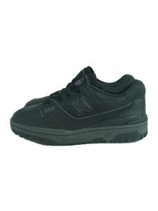 NEW BALANCE◆ローカットスニーカー/23cm/BLK/レザー