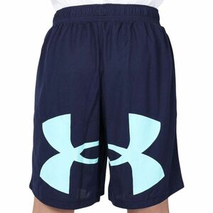 ●送料390円可能商品 アンダーアーマー UNDER ARMOUR UA 新品 メンズ ビッグロゴ ハーフ パンツ ショーツ [13783334101N-M]四 壱★QWER★