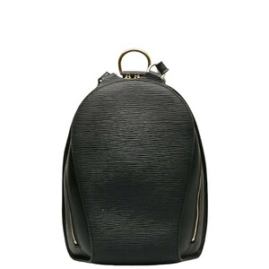 ルイ ヴィトン エピ マビヨン リュック バックパック M52232 ノワール ブラック レザー レディース LOUIS VUITTON 【中古】