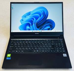 美品 GeForce MX350 ゲーミングPC フルHD 15.6型 K5-i7CMLAB-YRPC ★ Core i7-10750H メモリ16GB 新NVMe 512GB+ HDD2TB カメラ office2019