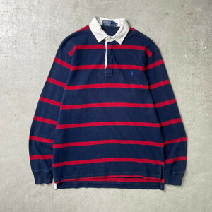 Polo by Ralph Lauren ポロバイラルフローレン ボーダー ラガーシャツ メンズS レディース