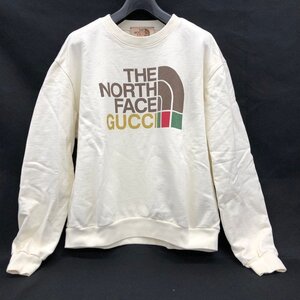 GUCCI×THE NORTH FACE　グッチ×ノースフェイス　トレーナー　469250　サイズL【DAAH4031】