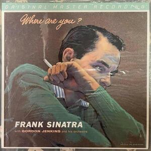 ♪美品♪Frank Sinatra - Where Are You?/再生2回/音飛びなし/高音質盤/180g重量盤/MFSL/Mobile Fidelity Sound Lab/フランク・シナトラ