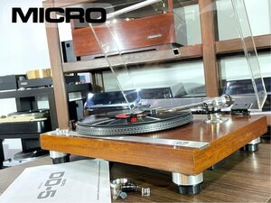 レコードプレーヤー MICRO DD-5 純正シェル/純正カートリッジ plus1等付属 当社メンテ/調整済品 Audio Station