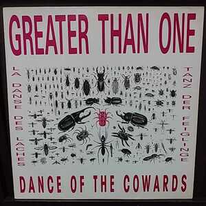 LP UK盤/GREATER THAN ONE DANCE OF THE COWARDS