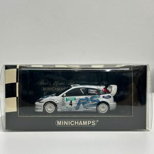 MINICHAMPS 1/43 FORD FOCUS RS WRC Rally New Zealand 2003 #4 ミニチャンプス フォード フォーカス ニュージーランド ラリー ミニカー