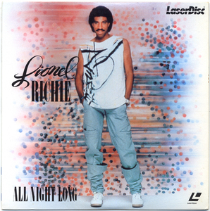 HS131■ライオネル・リッチー/LIONEL RICHIE■AL NIGHT LONG(LD)日本盤20ｃｍレーザーディスク