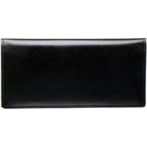 手塗りオイルレザー ササマチ長財布 ブラック K21188630 /l