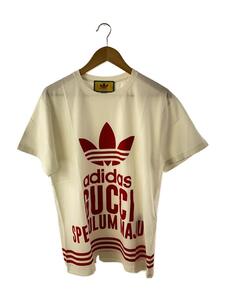 GUCCI◆Tシャツ/S/コットン/WHT/プリント/717422