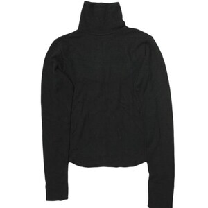 6 ROKU BEAUTY＆YOUTH ロク ビューティーアンドユース TURTLE NECK PULLOVER タートルネックプルオーバー 8612-241-0081 ブラック g16782