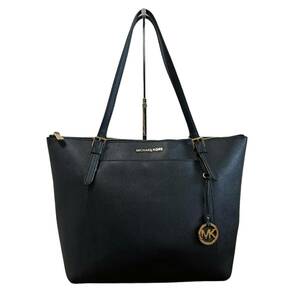 Michael Kors マイケルコース トートバッグ ブラック レザー