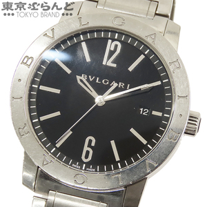 101757932 1円 ブルガリ BVLGARI ブルガリブルガリ BB41S ブラック SS デイト 腕時計 メンズ 自動巻