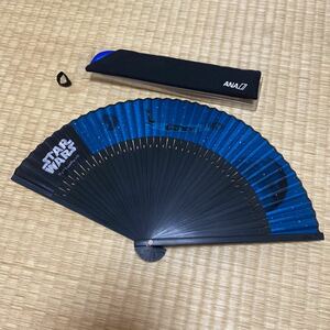 扇子 ノベルティ せんす STAR WARS スターウォーズ ANA 全日空 全日本空輸 機内販売 限定 グッズ 飛行機 映画 コラボ