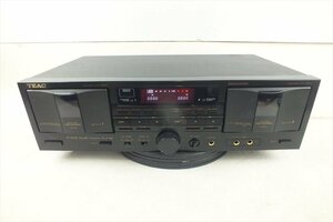 ☆ TEAC ティアック W-850R カセットデッキ 中古 現状品 240507M4468