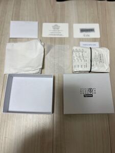 中古 24SS Week7 Supreme MM6 Maison Margiela Receipt Wallet 付属品あり シュプリーム メゾンマルジェラ レシート ウォレット