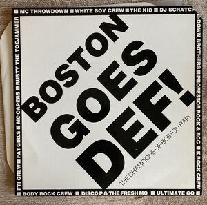 BOSTON GOES DEF!/BEAUTIFUL SOUNDS レコード ヒップホップ