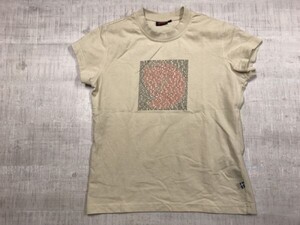 FJALL RAVEN ファールラーベン 北欧アウトドア アメカジ ストリート 半袖Tシャツ カットソー レディース S ベージュ