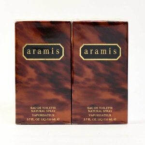 【未使用品】aramis アラミス 香水 オードトワレ フレグランス メンズ 110ml 2本セット 箱付 #32263