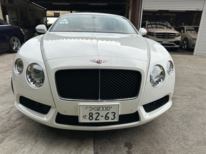 コンチネンタルGT V8 4WD 茶革/正規ディーラー車/本国仕様右H/ナビ