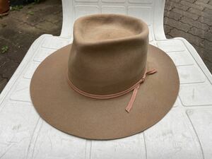 Stetson ビンテージハット60s70sモカブラウンopenroadステットソン