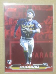 2024 TOPPS STADIUM CLUB JACKSON CHOURIO RC RED パラレル