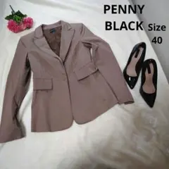 【オシャレ☆PENNY BLACK】ブラウンジャケット　サイズ40