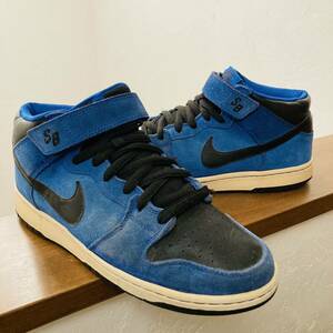 【激レア】　Nike SB Dunk Mid Royal Blue Black