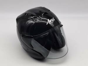 Arai アライ MZ GLASS BLACK グラスブラック Mz ジェットヘルメット Lサイズ