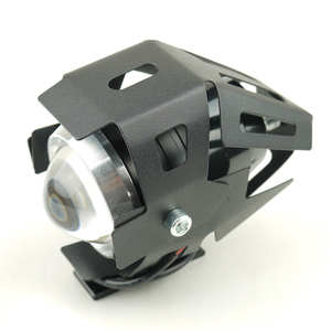 スポット フォグ ライトCREE U5 LEDプロジェクター ブラック Dトラッカー250 KLX250 KSR110 ニンジャ250R Z250 GPZ900R W800 KSR2 250TR☆