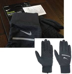 【既決USA】NIKE ・ ナイキ@完売【NIKE】ロゴ入ランニンググローブ【NIKE Men