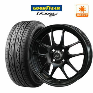 サマータイヤ ホイール 4本セット エンケイ PF01 グッドイヤー イーグル LS2000 ハイブリッド2(HB2) 165/50R16