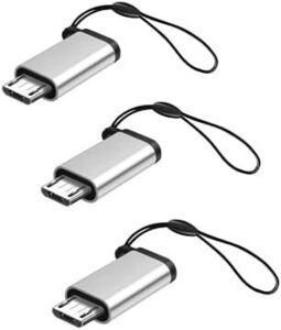 YFFSFDC マイクロUSB変換アダプター タイプC Micro USB 変換アダプタ3個入り Type C メス to Mic