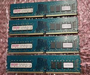 16GB PC4-25600 DDR4-3200 16GB Unbuffered DIMM CENTURY 4枚組（計64GB）