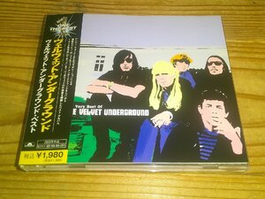 ●即決！CD：THE VERY BEST OF THE VELVET UNDERGROUND ヴェルヴェット・アンダーグラウンド・ベスト：帯付：2007年発売盤：18曲