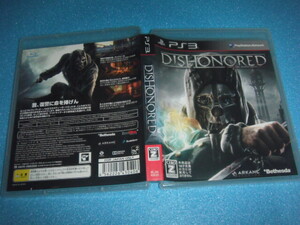 中古 PS3 Dishonored ディスオナード 即決有 送料180円 