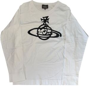 Vivienne Westwood MAN LIGHT SIGNATURE ORB 長袖Tシャツ 48 コットン 129049 ライトシグネチャーオーブ ヴィヴィアンウエストウッド y2k