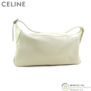 セリーヌ （CELINE） ミディアム ロミー サプルカーフ ハンド ショルダー バッグ 19744 ライス（中古）