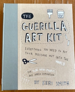 GUERILLA ART KIT Keri Smith著 ゲリラアートキット リング製本