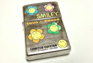 /// ……送料無料　ZIPPO SMILEY Love & Peace ジッポ　スマイリー ラブ アンド ピース / 検索　ヤマハ スズキ ホンダ カワサキ ファン必見