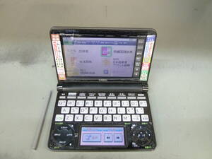 中古 CASIO EX-word DATAPLUS 7 カシオ エクスワード データプラス7 XD-N6500BK ブラック 電子辞書