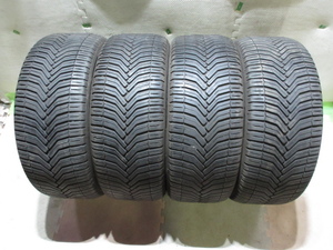 中古タイヤ　225/45R17　ミシュラン　CROSSCLIMATE　5ｍｍ　2019年式　4本セット