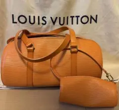 超美品　LOUIS VUITTON ルイヴィトン エピハンドルバッグポッチ付き