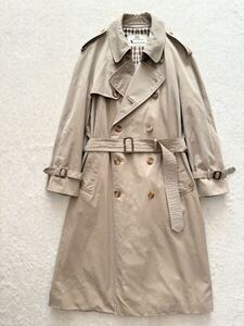 英国製 Aquascutum size38 KINGSWAY トレンチコート メンズ アクアスキュータム キングスウェイ イングランド製 made in ENGLAND カーキ 