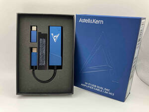 ジャンク Astell&Kern ポータブルUSB-DACケーブル AK HC2 MIDNIGHT BLUE TU04