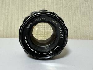 1円スタート売り切り！PENTAX Super-Takumar 1.2/55 中古レンズのジャンク品で汚い！！