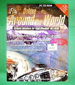 【4013】Perfect Flight Deluxe Around the World+England＆Wales 未開封 Flight Simulator 5.1/6/98用 パーフェクト フライト デラックス