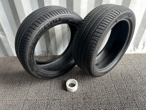 225/45R18 95Y 2本 MICHELIN PRIMACY4【中古/埼玉より発送/R69】