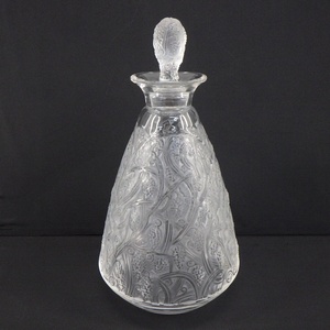 1円〜 LALIQUE ラリック シュルンベルガー デキャンタ デカンタ 食器 4-3139286【O商品】