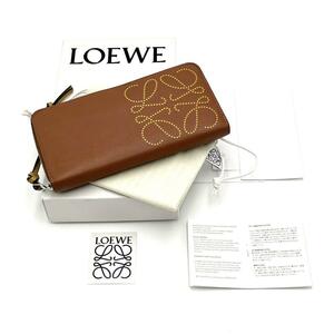 【人気モデル】ロエベ　LOEWE　レディース　財布　長財布　アナグラム　ロング　ウォレット